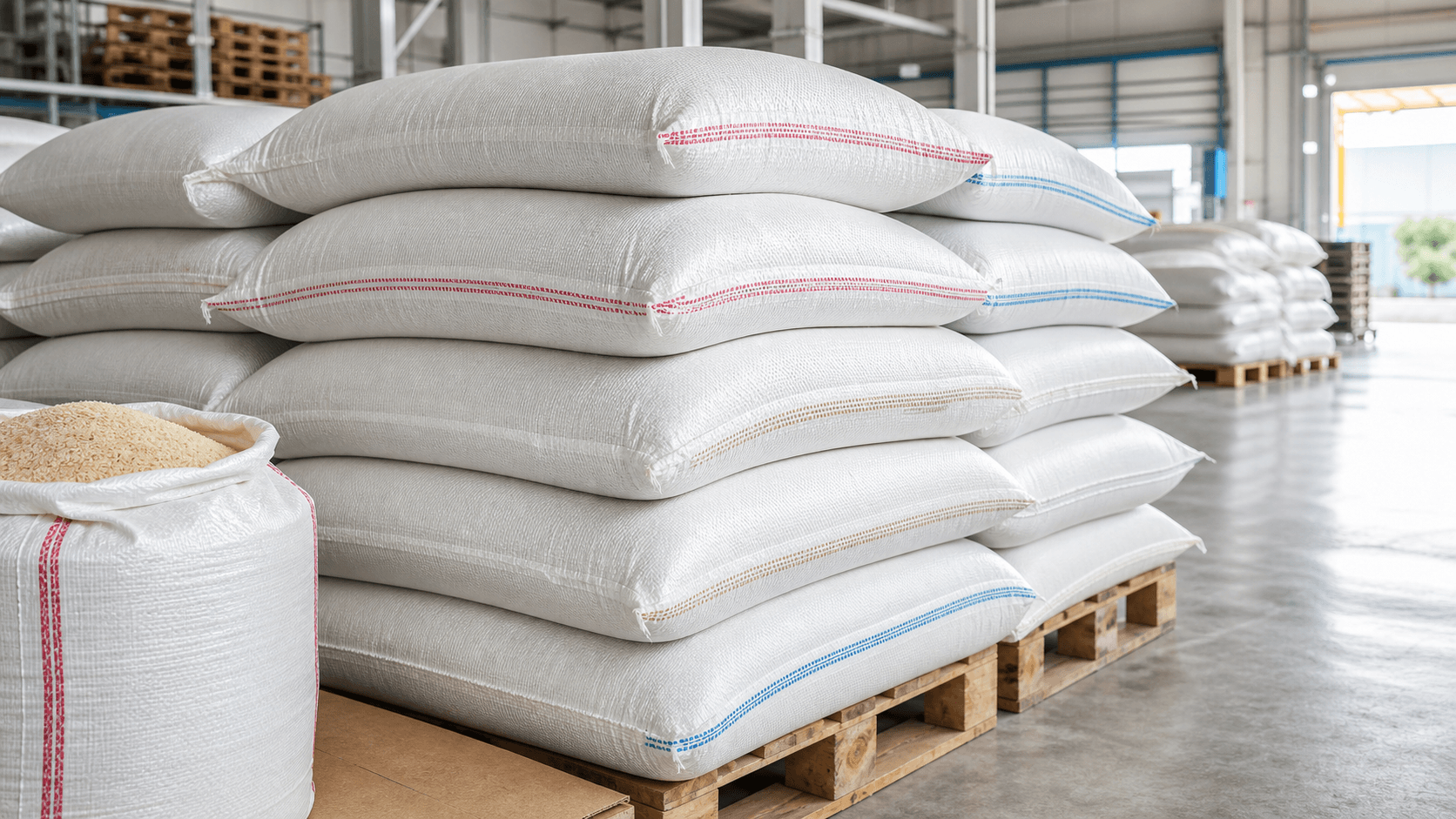 Sugar Packaging Bags manufactured by ABR Petro for industrial supply chains